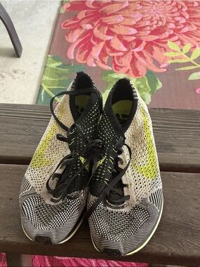 Nike Flyknit Racer vintage running shoes.